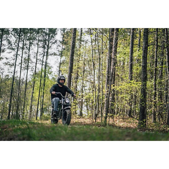 60V STEALTH Series Electric Mini-Bike: (1) 8.0 Ah Batteries and Charger
