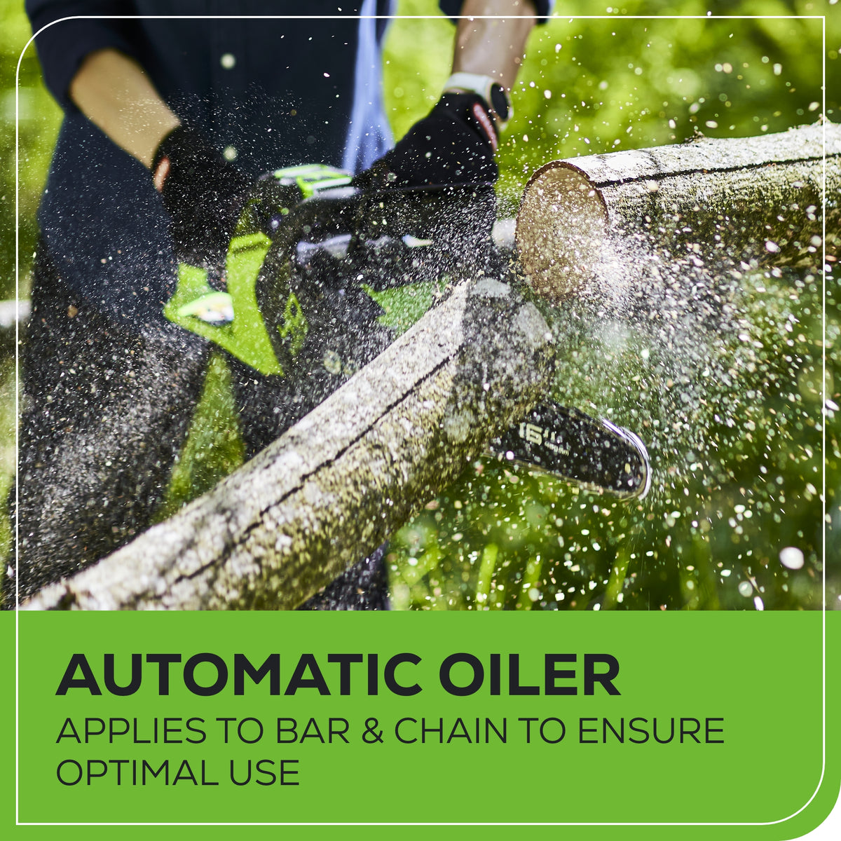 40V 16" Cordless Battery Chainsaw (Tool Only)