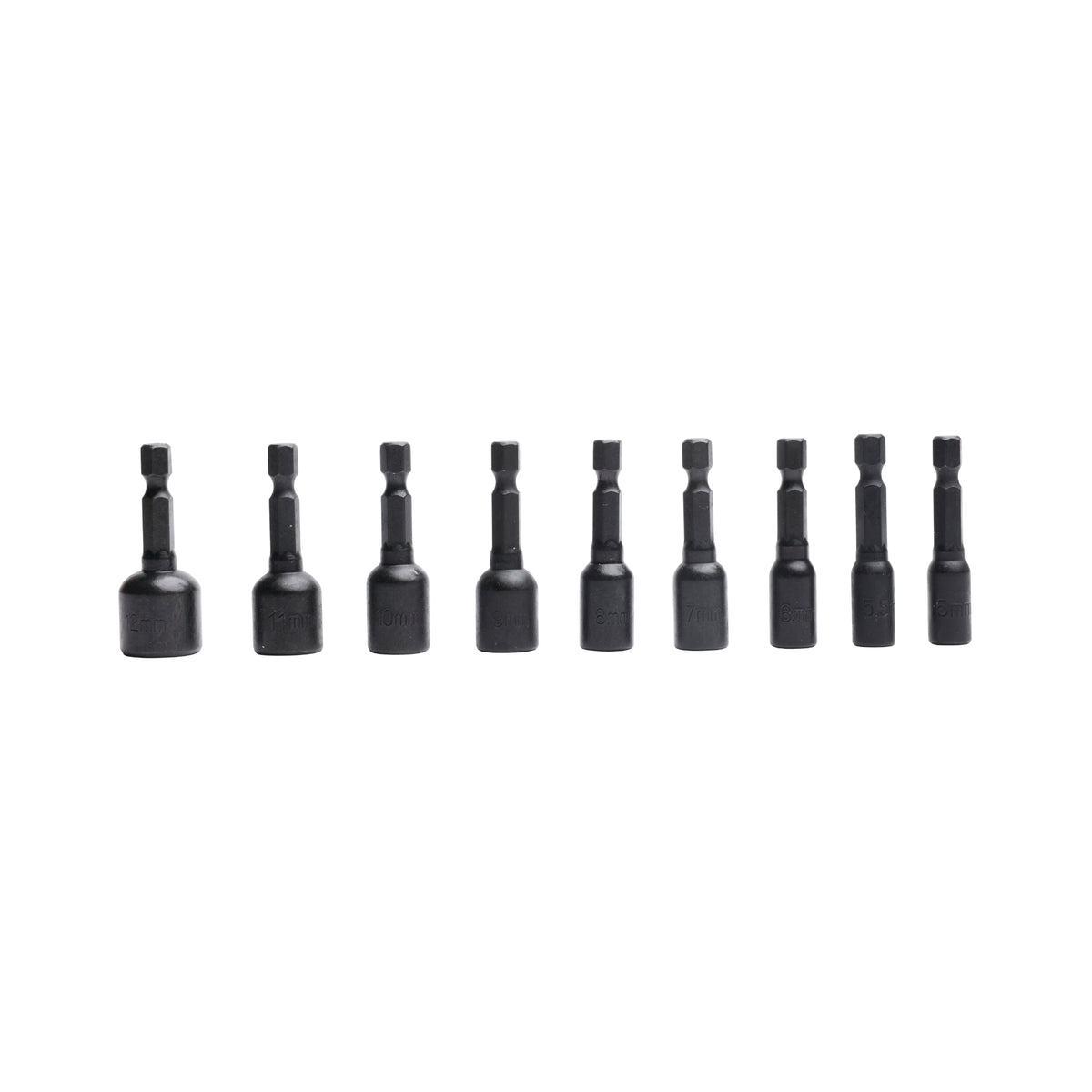 9-PC 1-3/4 in. Impact-Rated Magnetic SAE Nut Setters