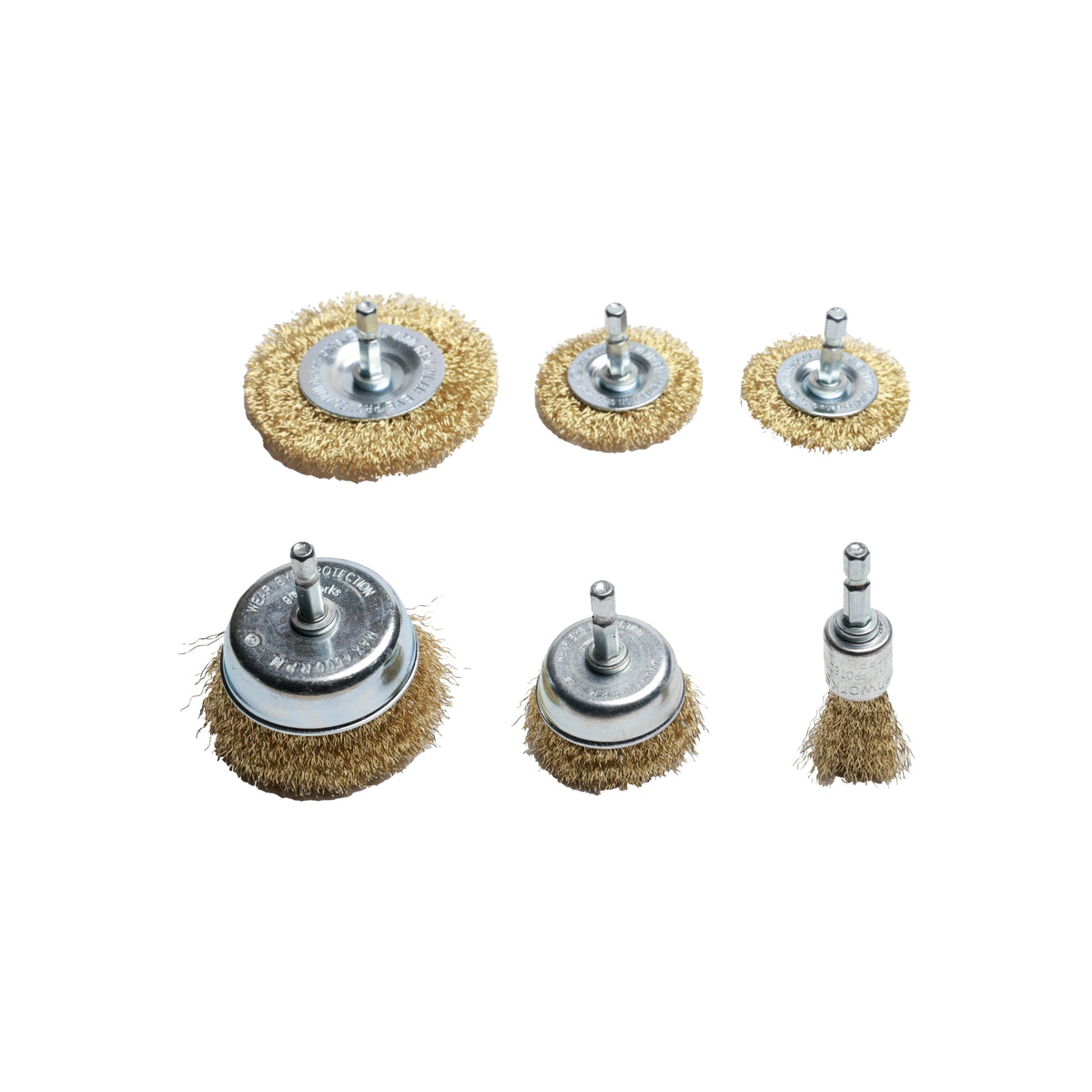 6-Piece Wire Brush Set