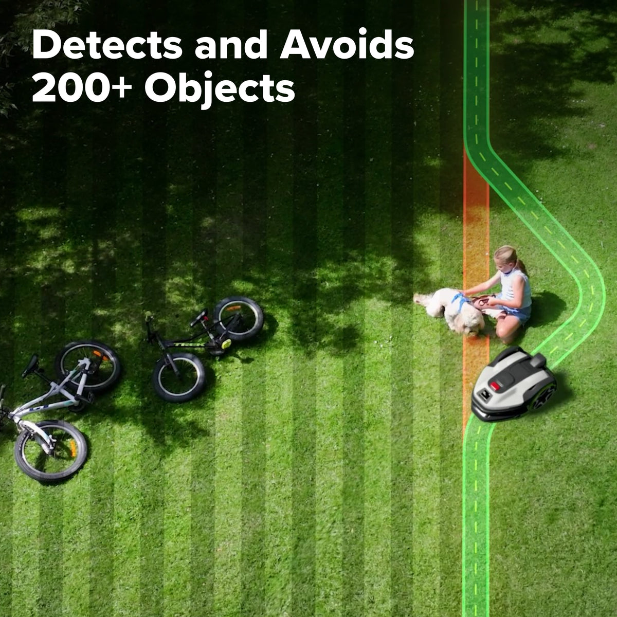 AiMowbot Wire-Free RTKVision Robotic Mower C20 | 1/2Acre