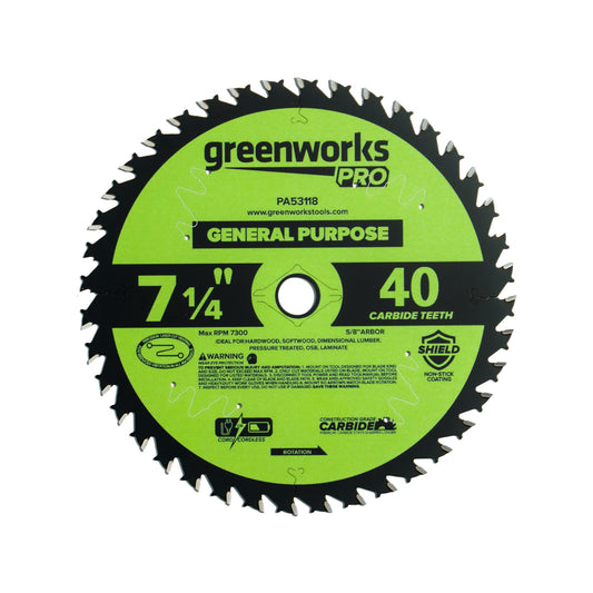 Pro 40-Tooth 7-1/4