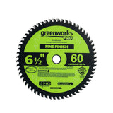 Pro 60-Tooth 6-1/2" Demolition Circular Saw Blade with Construction-Grade Carbide Teeth