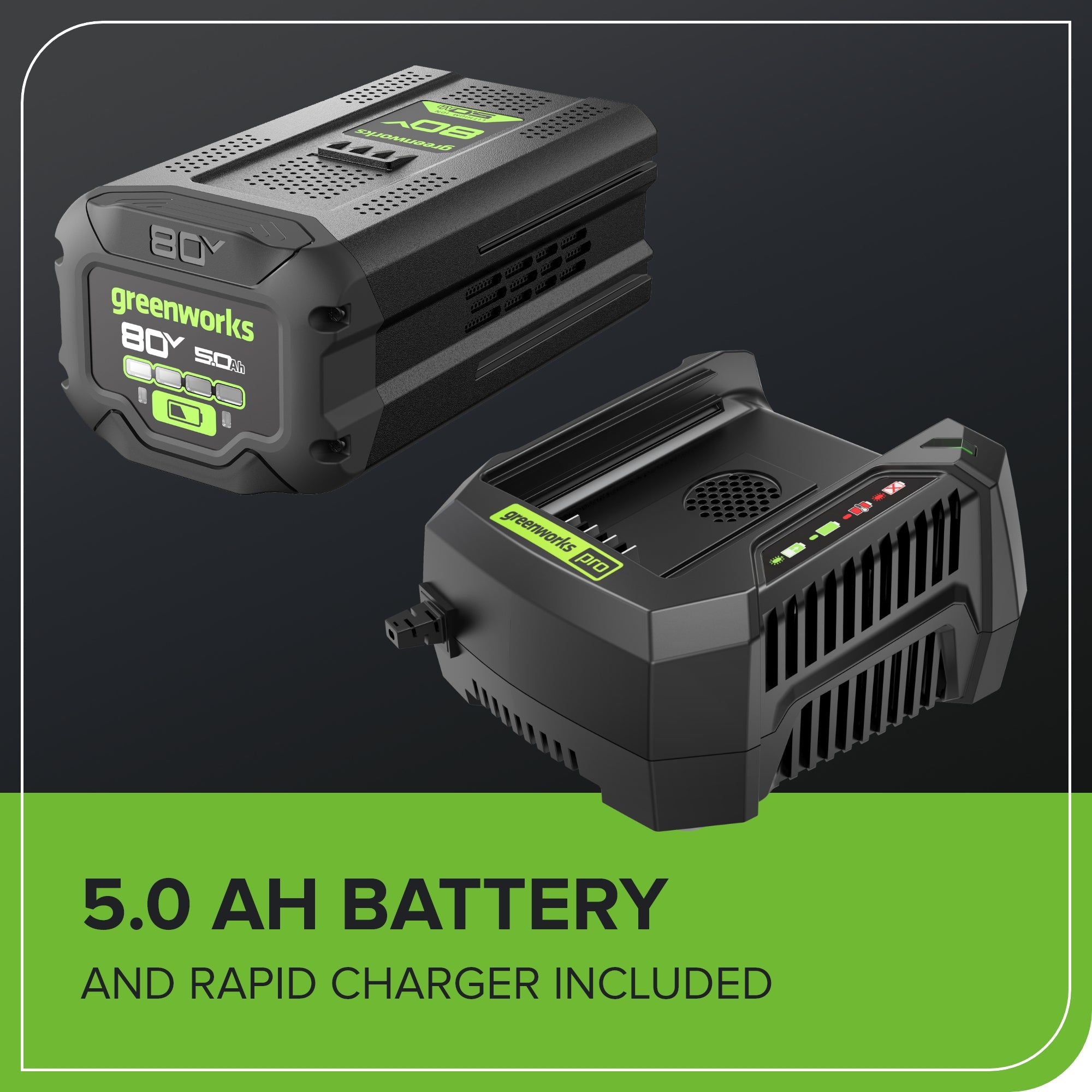 80V 21" Cordless Battery 4-in-1 Self-Propelled Lawn Mower and 700CFM Blower Combo Kit: 5.0 Ah Battery and 6A Charger
