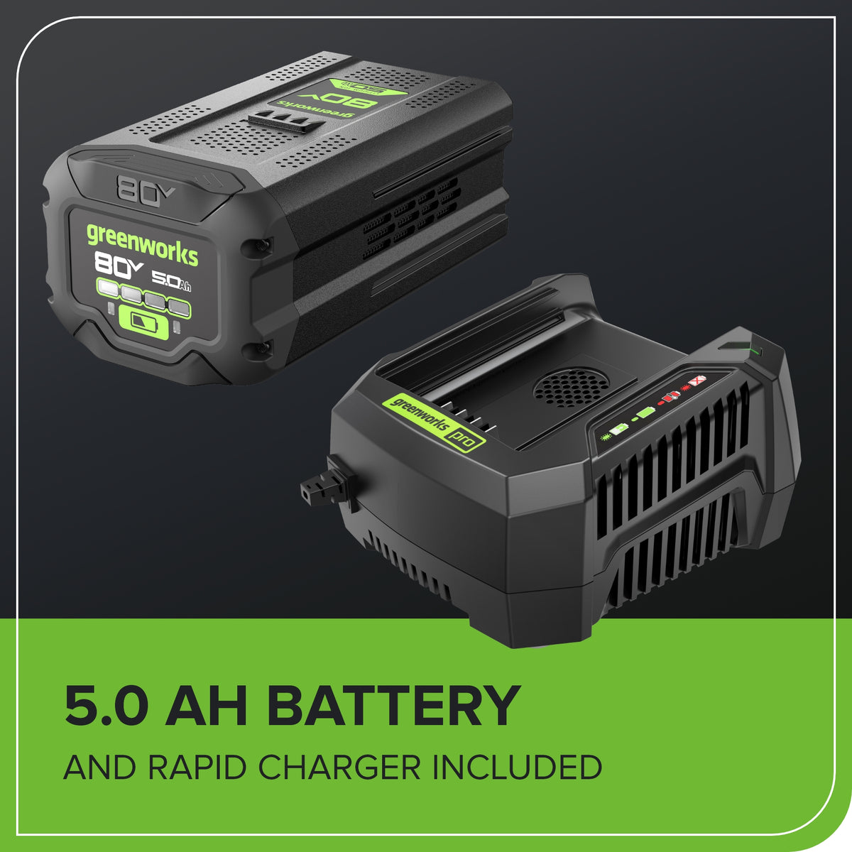 80V 21" Cordless Battery 4-in-1 Self-Propelled Lawn Mower and 700CFM Blower Combo Kit: 5.0 Ah Battery and 6A Charger