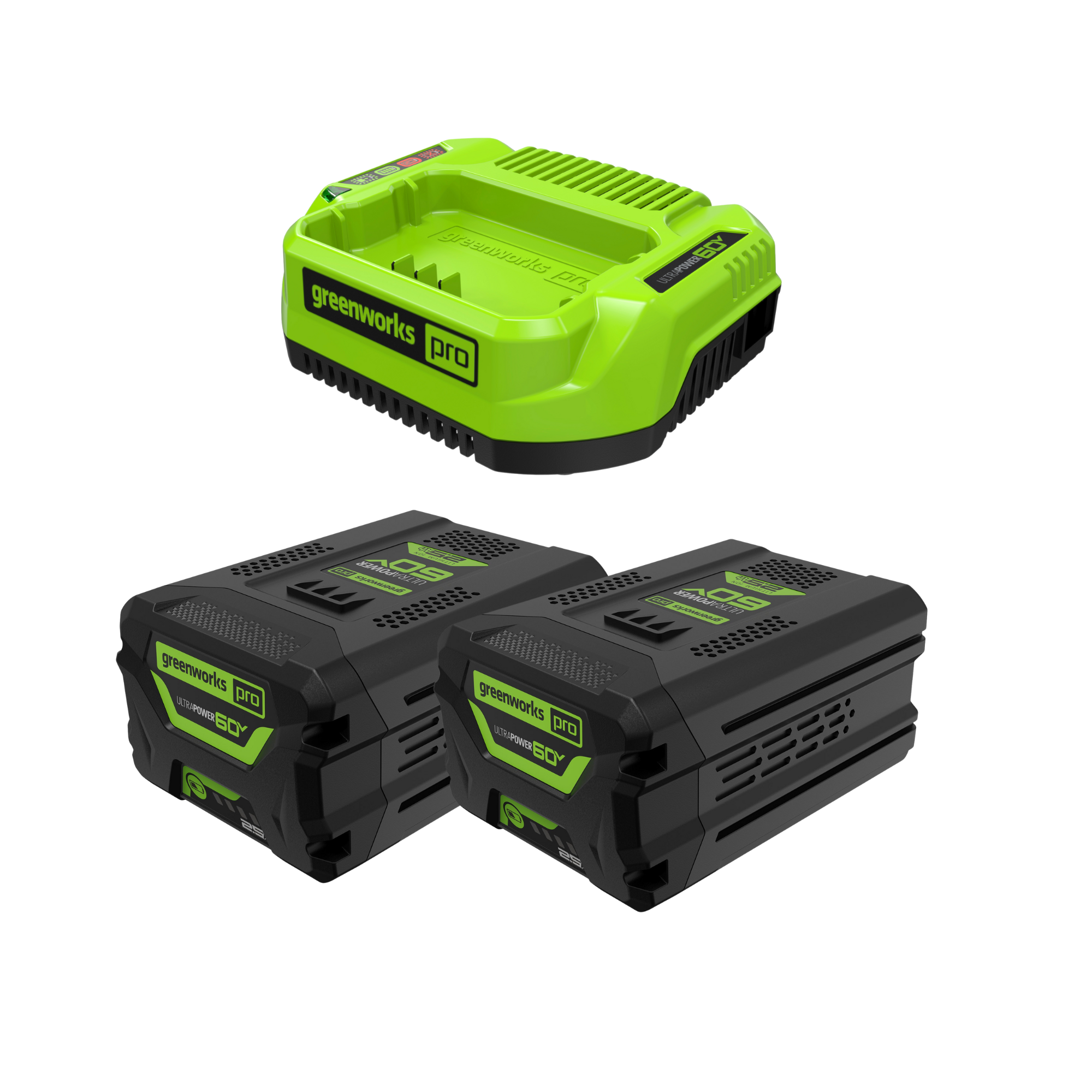 60V 2.5 Ah Battery and Charger Combo Kit