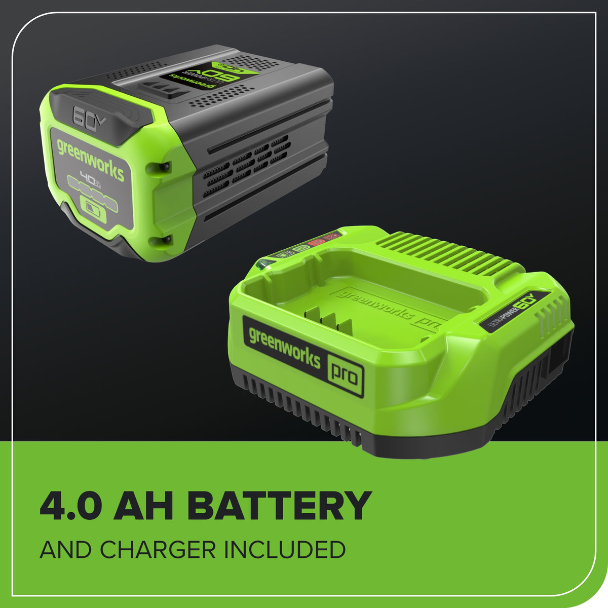 60V 17" Cordless Battery Push Lawn Mower and 610 CFM Jet Blower Combo Kit: 4.0 Ah Battery and Charger