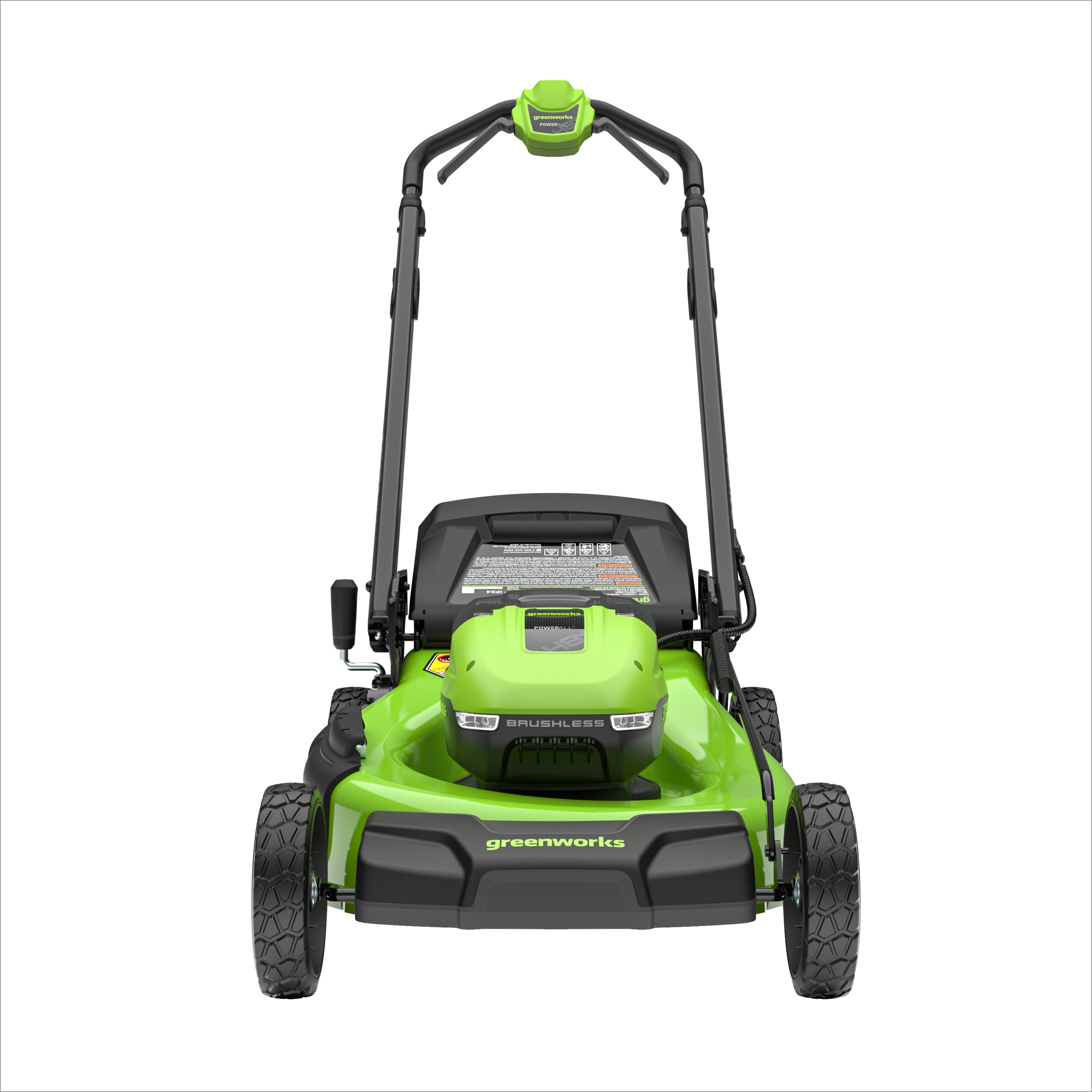 48V (24V x 2) 21" Cordless Battery Push Mower 3PC Combo Kit w/ (4) 4.0Ah High Power Batteries & (2) Dual Port Chargers
