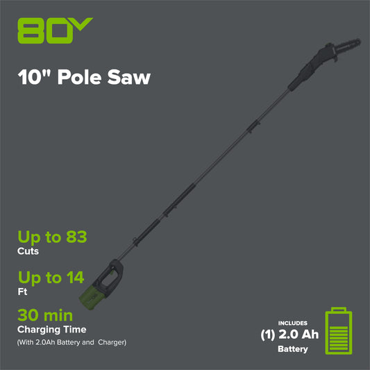 80V Cordless 10