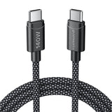 6FT 140W Fast Charging Cord, Bi-Directional USB-C