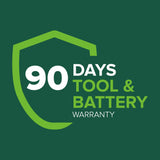 OPEN BOX 40V 16" Cordless Battery Push Lawn Mower: 4.0 Ah Battery and Charger, LM1604