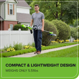 24V 13" Cordless Battery String Trimmer/Edger, 20PC Blades (Tool Only)