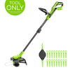24V 12" Cordless Battery String Trimmer/Edger(Tool Only)