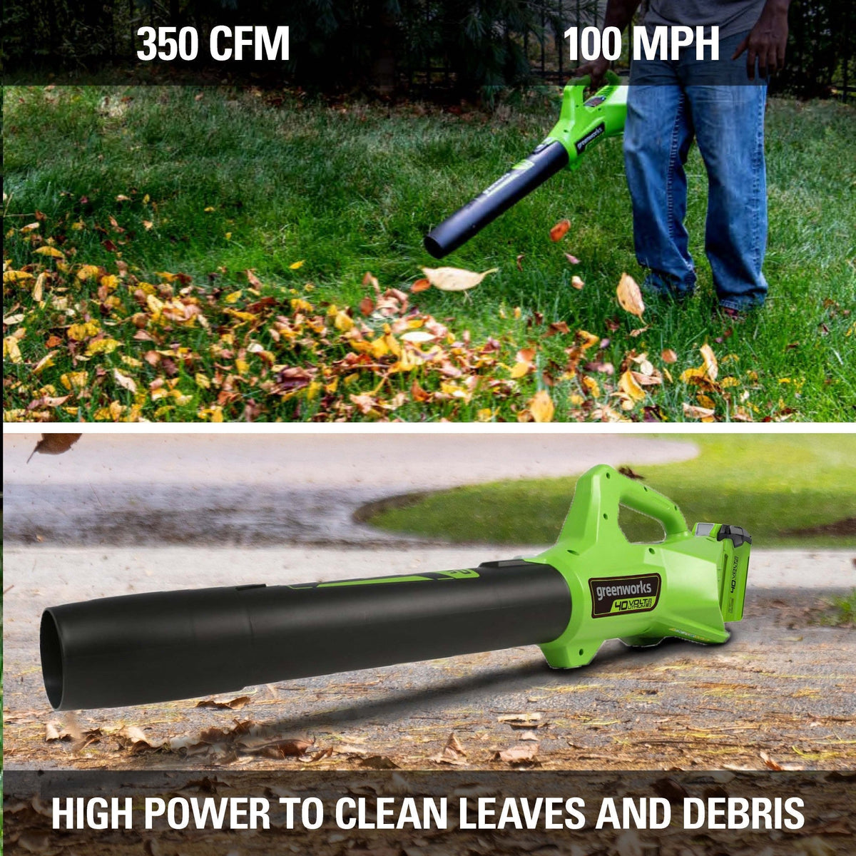 40V 21" Cordless Battery Self-Propelled Mower 3pc Combo Kit: 5.0 Ah Battery and Charger