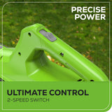 48V (24V x 2) 21" Cordless Battery Self-Propelled Mower 3PC Combo Kit: (2) 5.0Ah Batteries,(1) 2.0 Ah Battery,(1) Dual-Port Rapid Charger and (1) 2A Charger