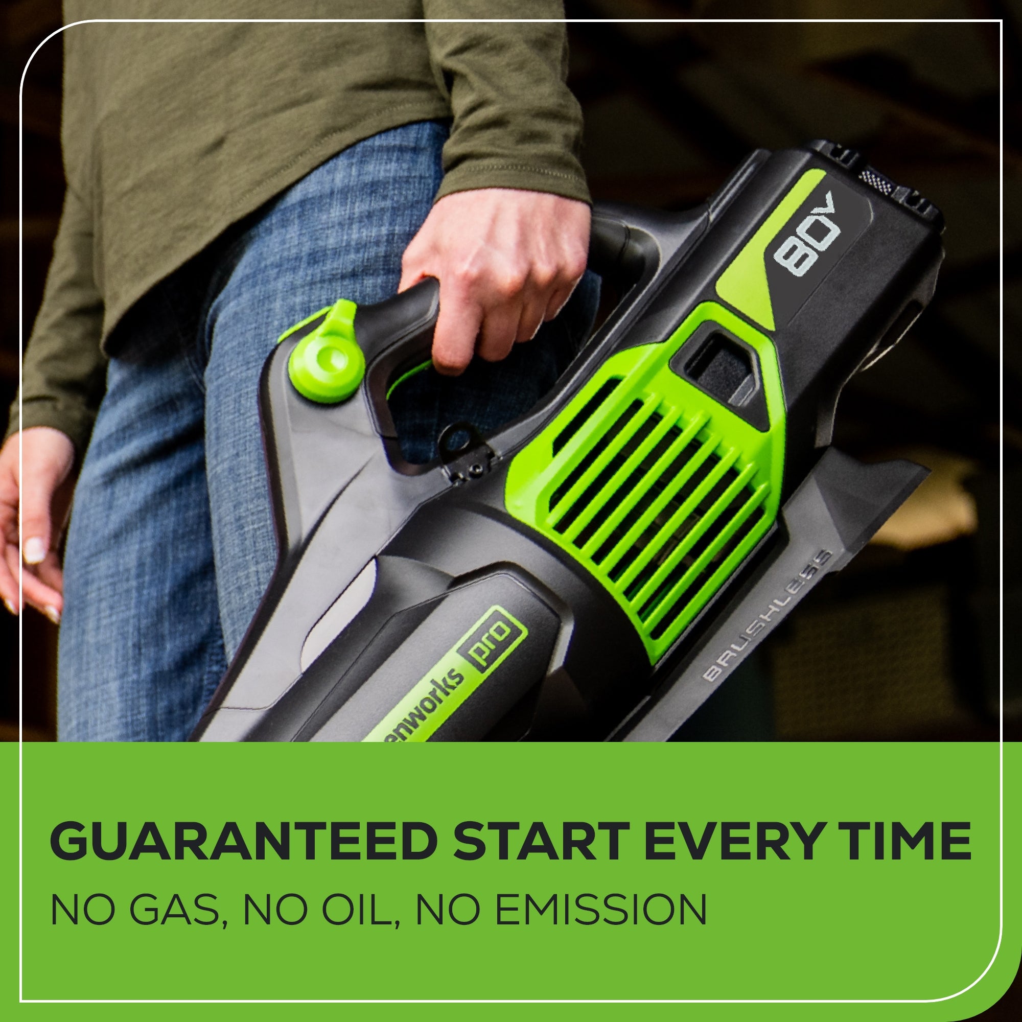 80V 25" Cordless Battery Dual Blade Self-Propelled Mower 2PC Combo Kit, (1) 4.0 Ah Battery and (1) Rapid Charger
