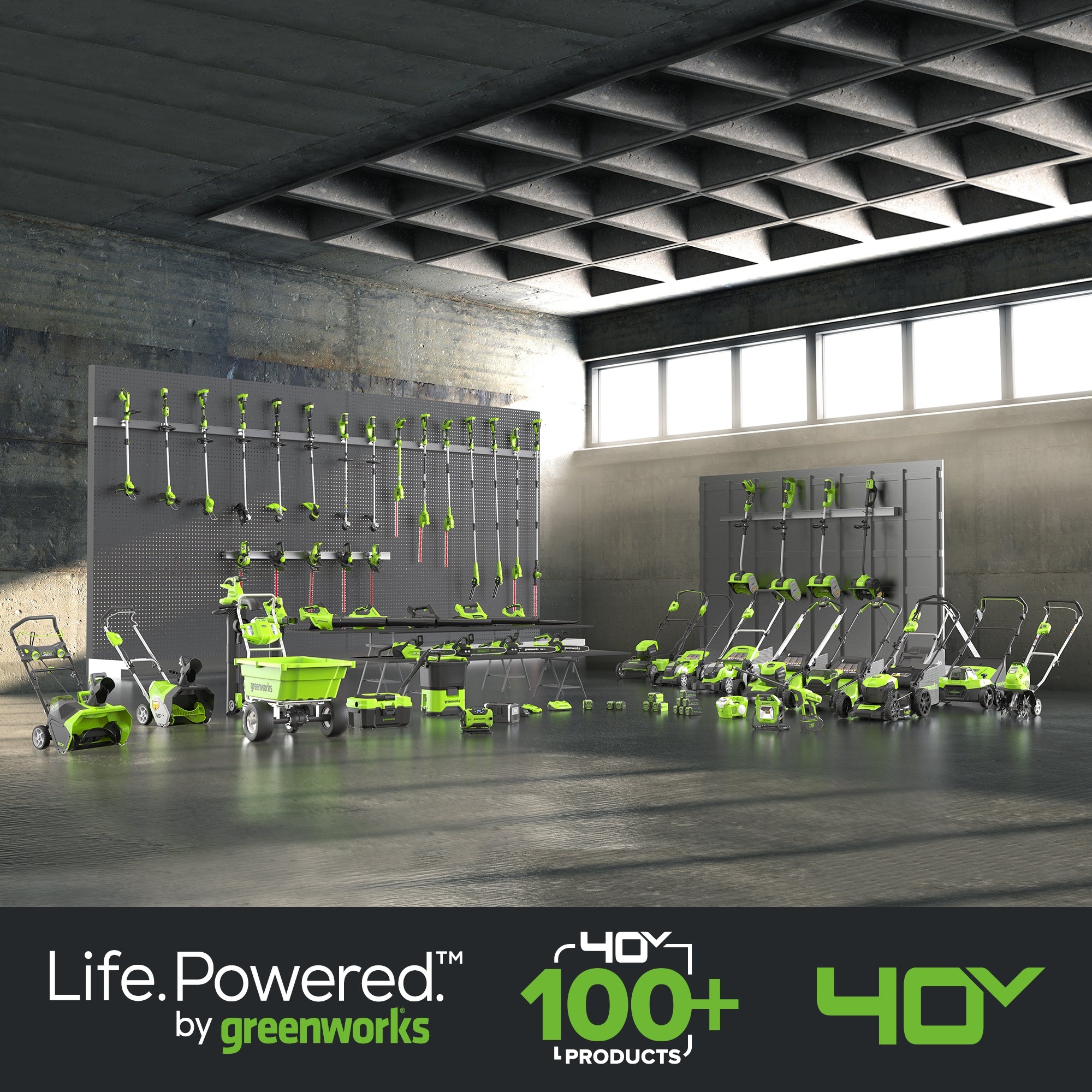 40V 730 CFM Cordless Battery Leaf Blower: 5.0 Ah Battery and 5A Charger