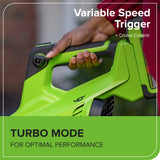 40V Gen 2.5 700 CFM Cordless Battery Brushless Leaf Blower, 8.0 Ah Battery and Charger