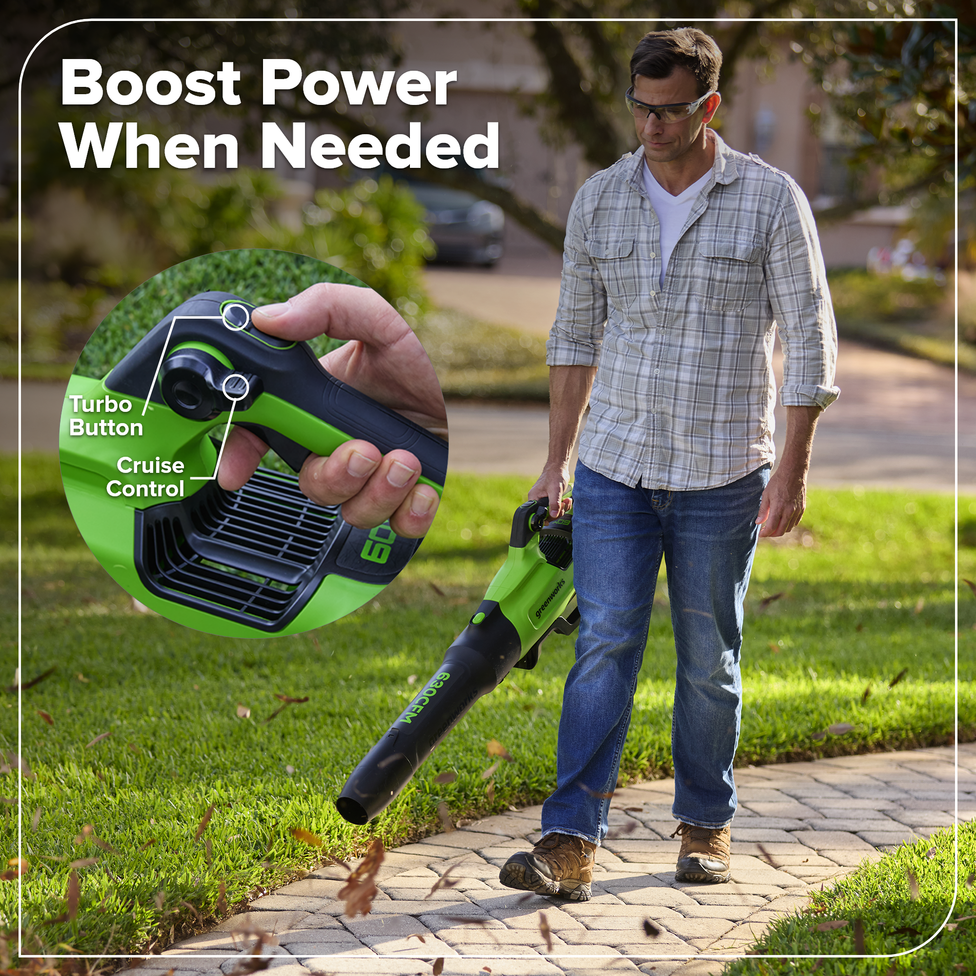 60V 630CFM Cordless Battery Blower (Tool Only)