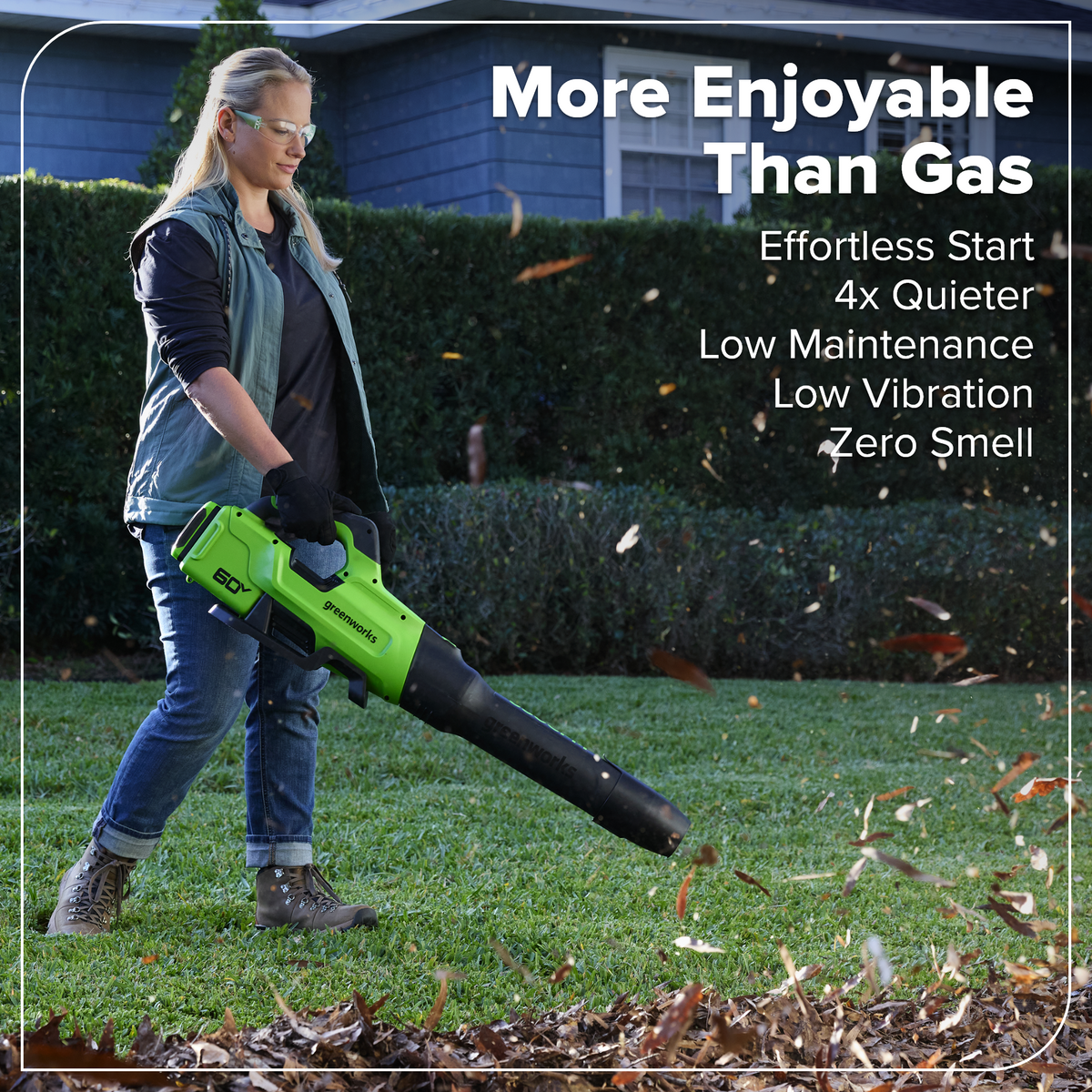 60V 630CFM Cordless Battery Blower (Tool Only)