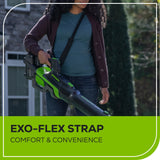 80V 800CFM Cordless Battery Leaf Blower, 4Ah Battery and Charger