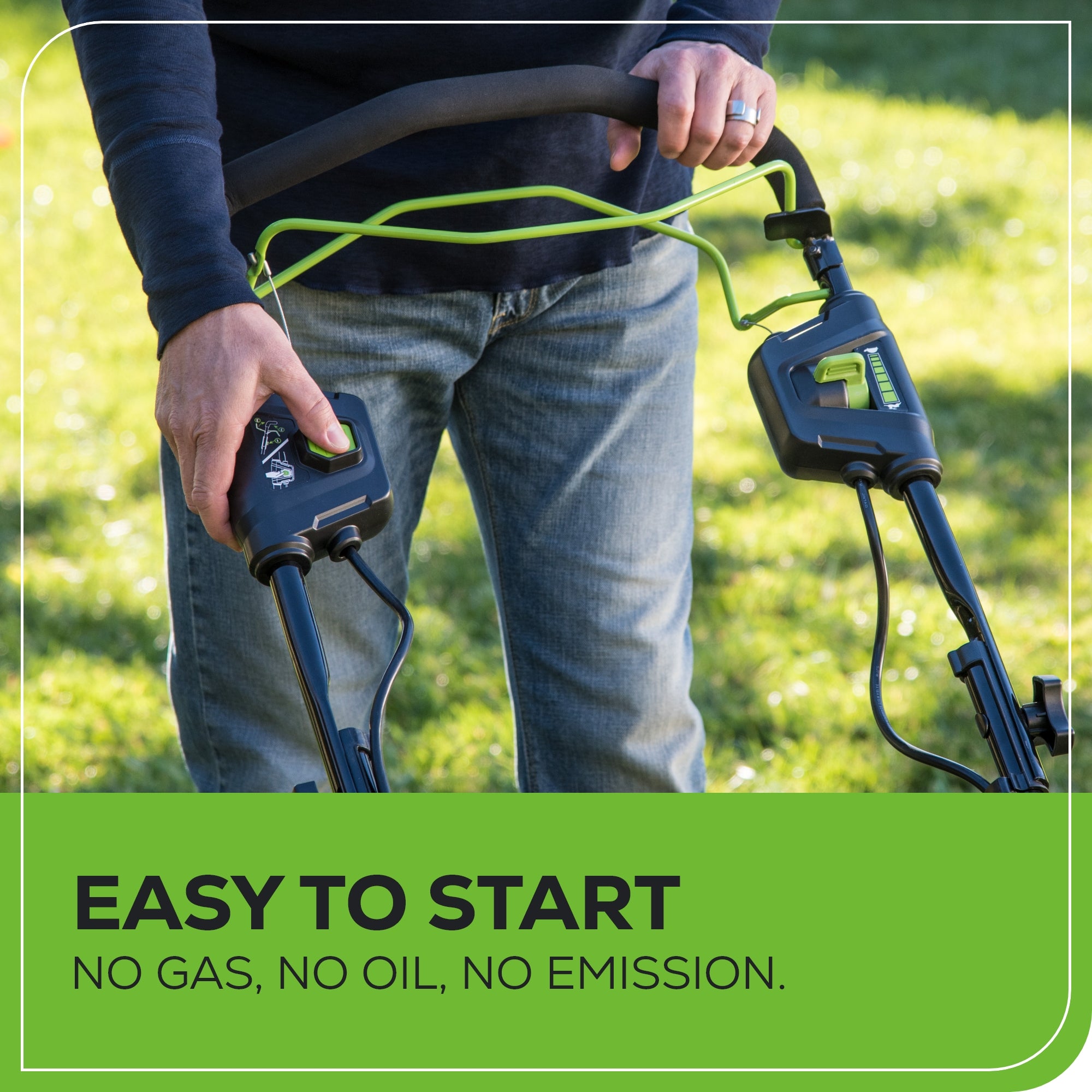 80V 21" Cordless Battery 3-in-1 Self-Propelled Lawn Mower w/ 4.0Ah Battery & Charger, LM2138S