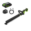24V 20" Brushless (1.1" Cutting Capacity) Hedge Trimmer: 2.0Ah Battery and 30W Charger
