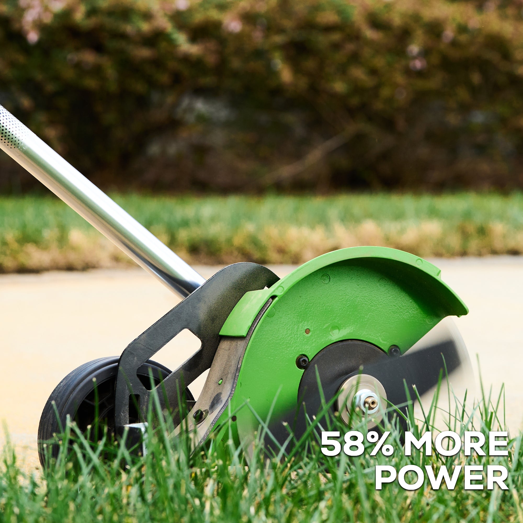 82V 8" Cordless Battery Edger: 4.0 Ah Battery and Dual-Port Charger