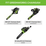 16" ReplacementChainsaw Chain, 3/8" Pitch, .050" Chain Gauge and 56DL