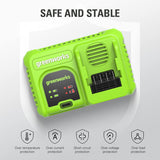 40V 2.5 Ah Batteries and Charger Combo Kit