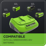 40V 8A Dual-Port Rapid Charger