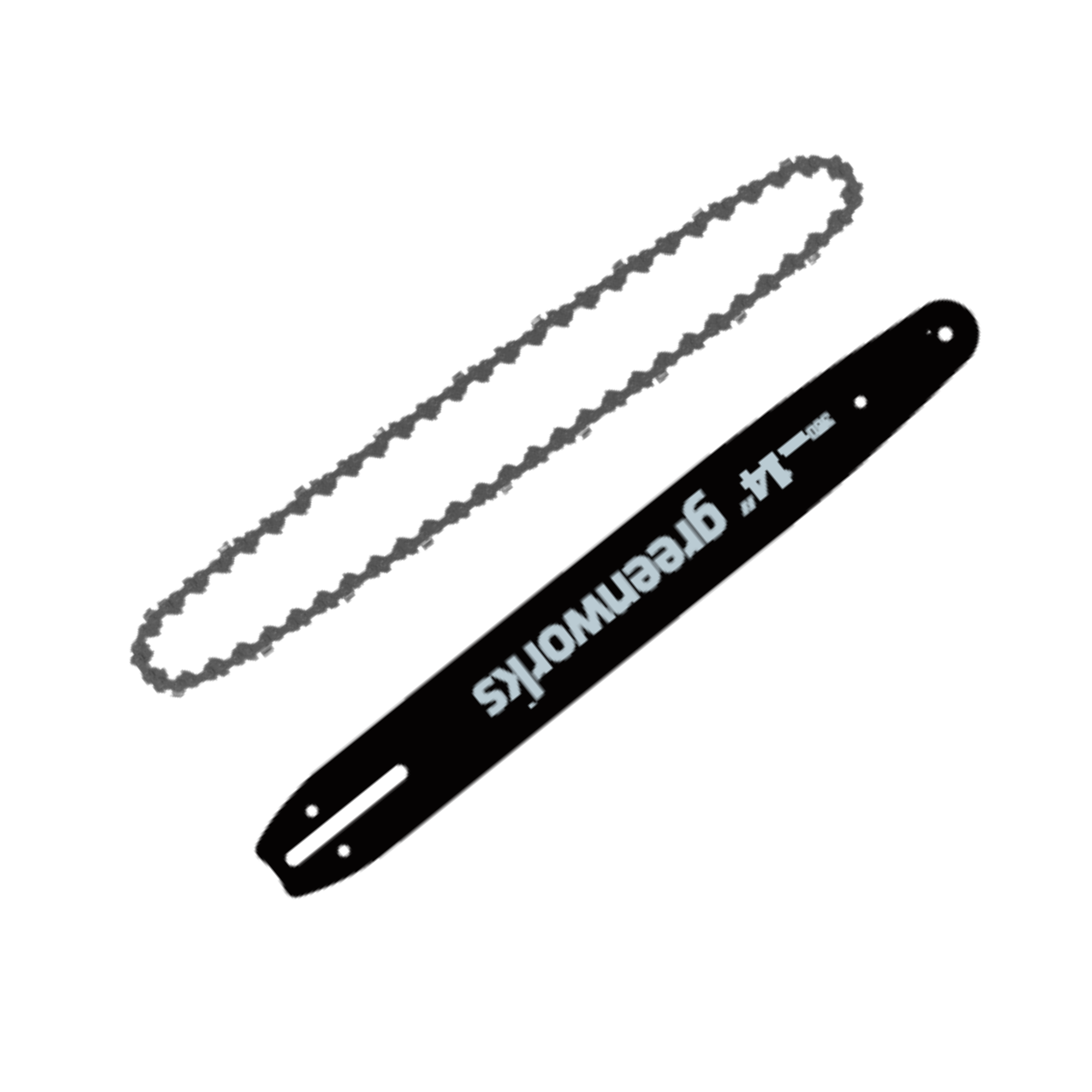 14" Replacement Chainsaw Chain and Bar Combo Kit, 3/8" Pitch, .050" Chain Gauge and 52 DL