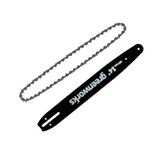 14" Replacement Chainsaw Chain and Bar Combo Kit, 3/8" Pitch, .050" Chain Gauge and 52 DL
