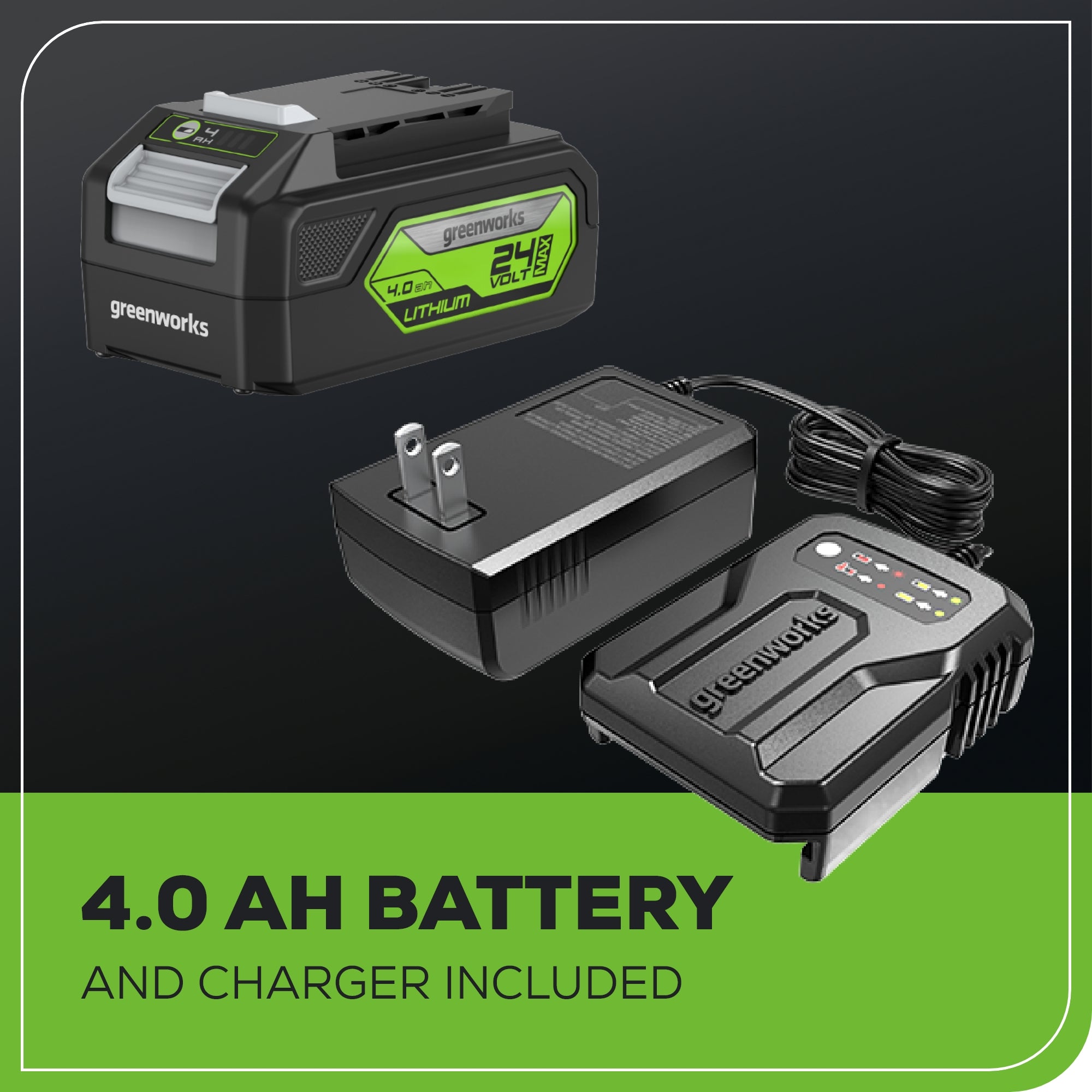 24V 3in x 18in Brushless Cordless Belt Sander and Dust Bag: 4.0 Ah Battery and Charger
