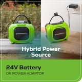 24V Cordless Battery Mini Bluetooth Speaker (Tool Only)