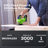 24V Cordless Battery Gen 2 Jig Saw (Tool Only)