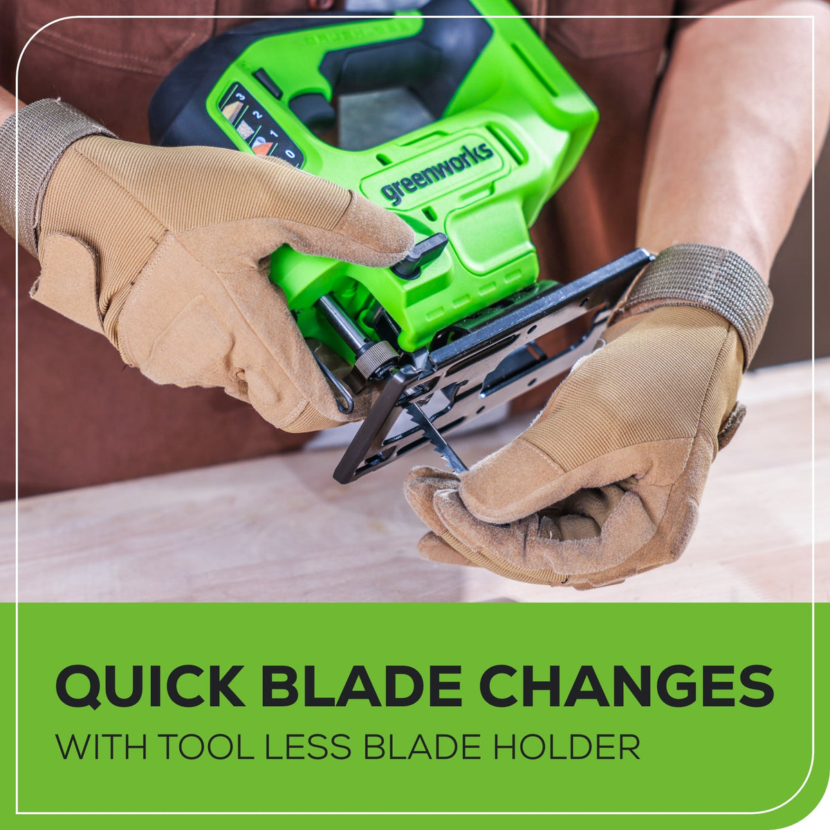 24V Cordless Battery Gen 2 Jig Saw (Tool Only)