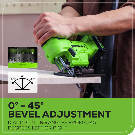 24V Cordless Battery Gen 2 Jig Saw (Tool Only)
