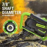 80V Cordless Battery Brushless Earth Auger / Post Hole Digger, 4Ah Battery and Charger