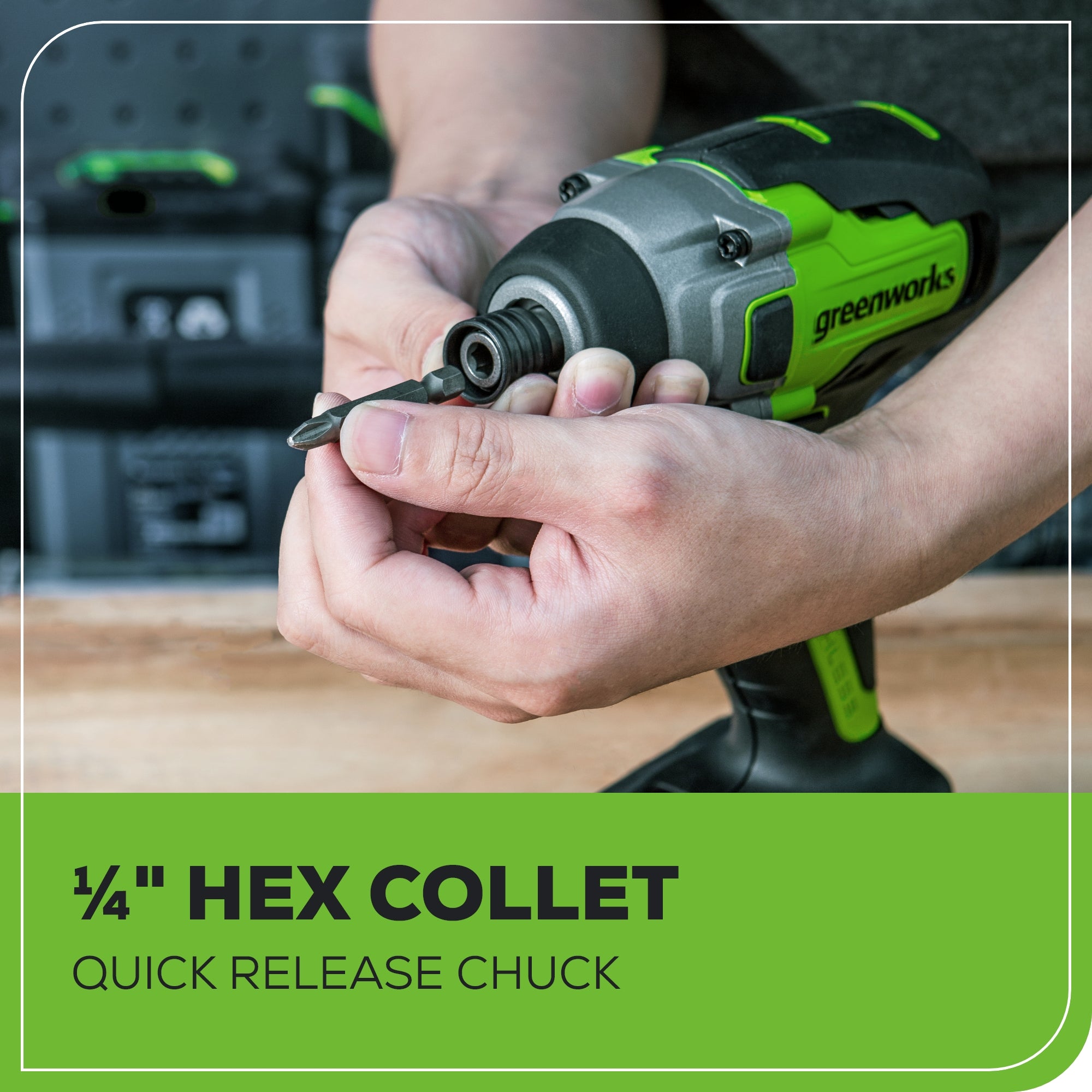 24V Cordless Battery Drill / Driver and Impact Driver Kit: (2) 2.0 Ah Batteries and Charger