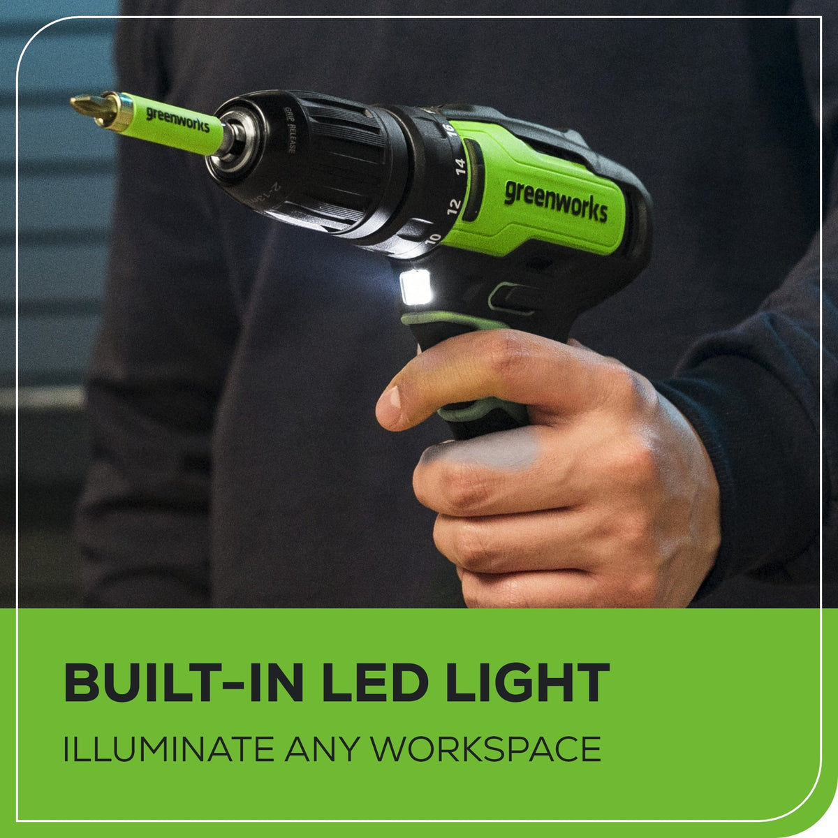 24V Cordless Battery Drill / Driver and Impact Driver Kit: (2) 2.0 Ah Batteries and Charger