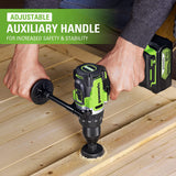 24V 1/2" 1240 in/lbs Hammer Drill: 4.0 Ah Battery and Charger