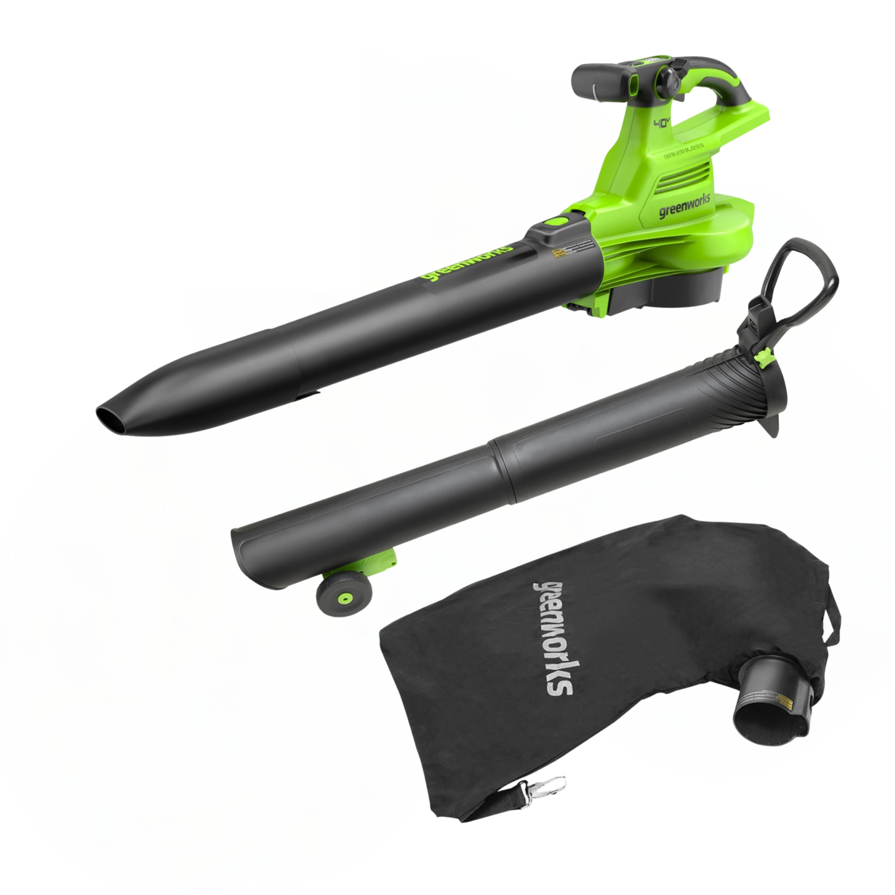 40V 505 CFM Cordless Battery BL Leaf Blower/Vacuum (Tool Only)