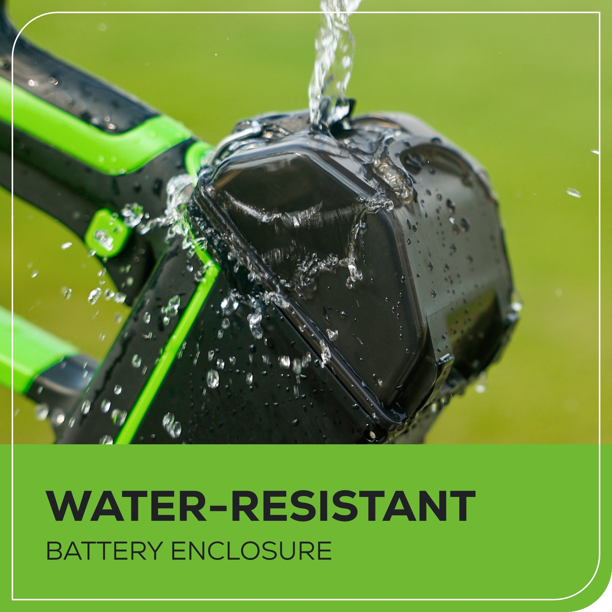 OPEN BOX 24V 600 PSI 0.8 GPM Cold Water Cordless Power Cleaner: 4.0 Ah USB Battery and Charger