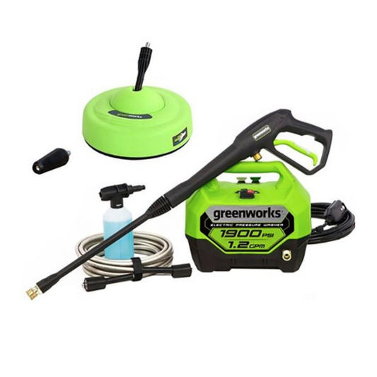 OPEN BOX 1900 PSI 1.2 GPM Cold Water Electric Pressure Washer, 11
