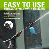 3000 PSI Pressure Washer, Premium Foam Cannon Combo Kit
