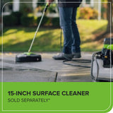 60V/AC Hybrid 3000-PSI 2.0 GPM Electric Pressure Washer (Tool Only)
