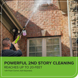 Corded/60V 3000-PSI 2.0 GPM Electric Pressure Washer: (2) 5.0Ah Batteries and Dual-Port Charger