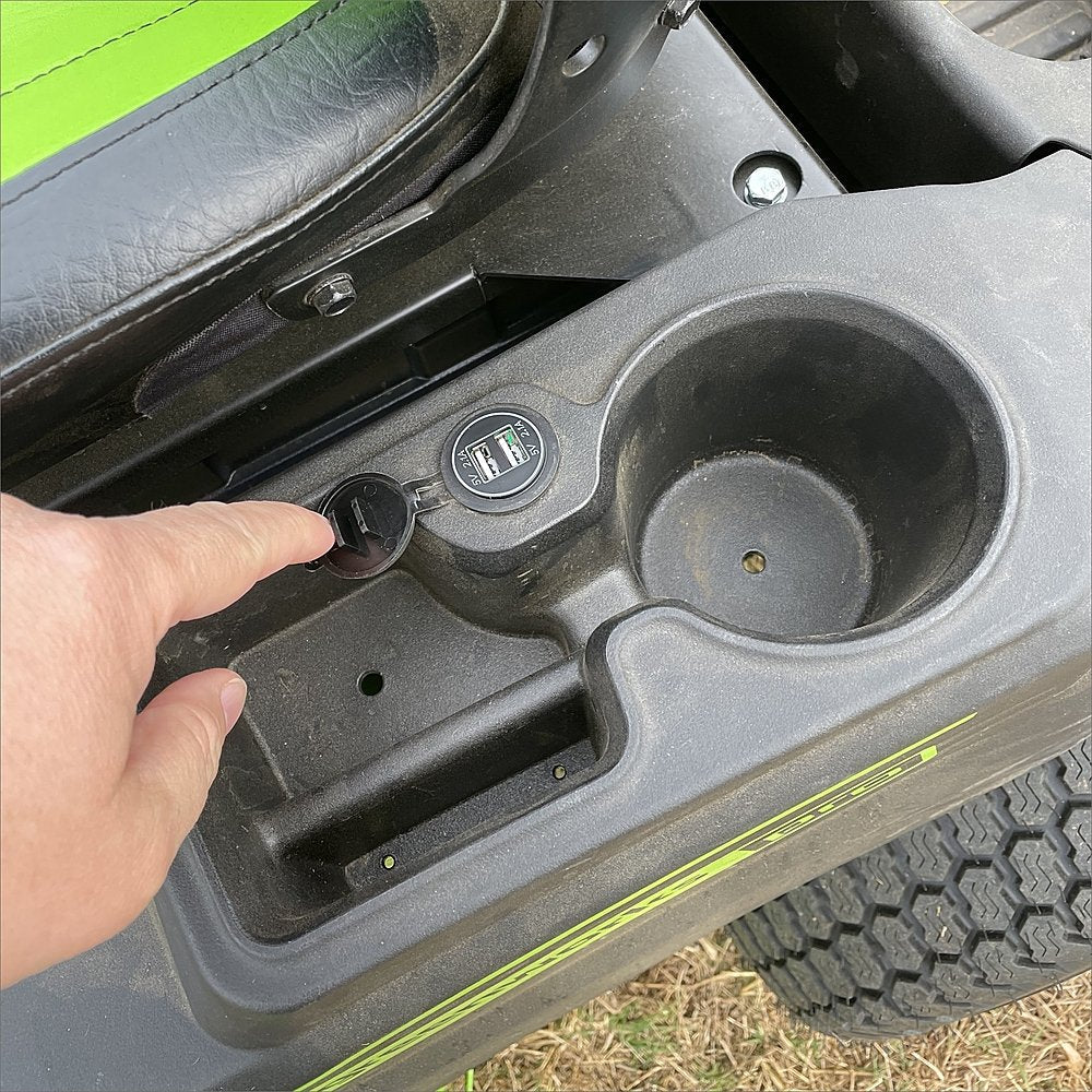80V 42" Cordless Battery CrossoverT Riding Lawn Mower, Twelve (12) 4.0 Ah Batteries and (3) Dual-Port Turbo Chargers, CRT4281