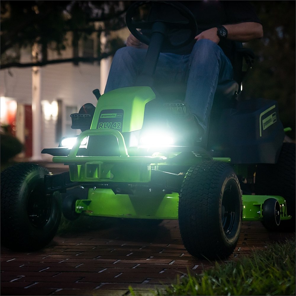 80V 42" Cordless Battery CrossoverT Riding Lawn Mower, Twelve (12) 4.0 Ah Batteries and (3) Dual-Port Turbo Chargers, CRT4281